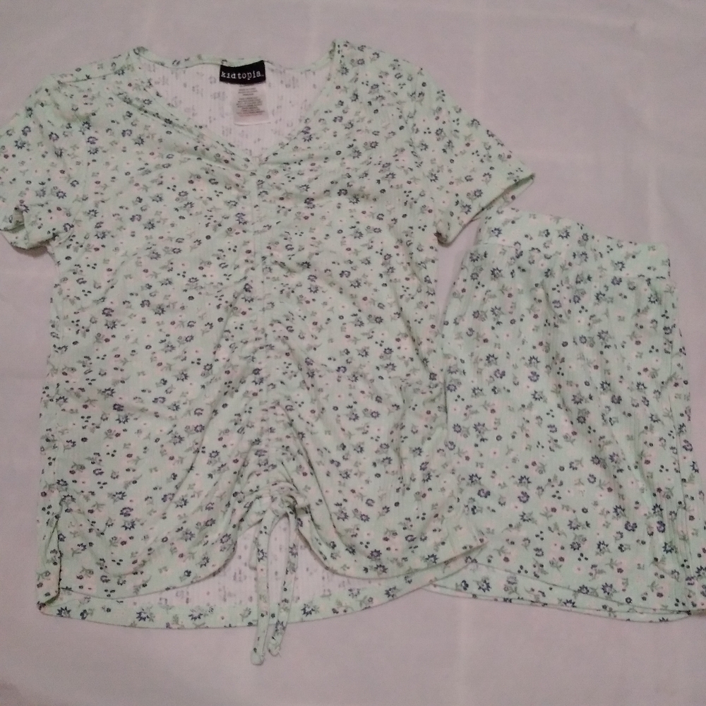 Kidtopia Shirt/Short Outfit Set Size 14